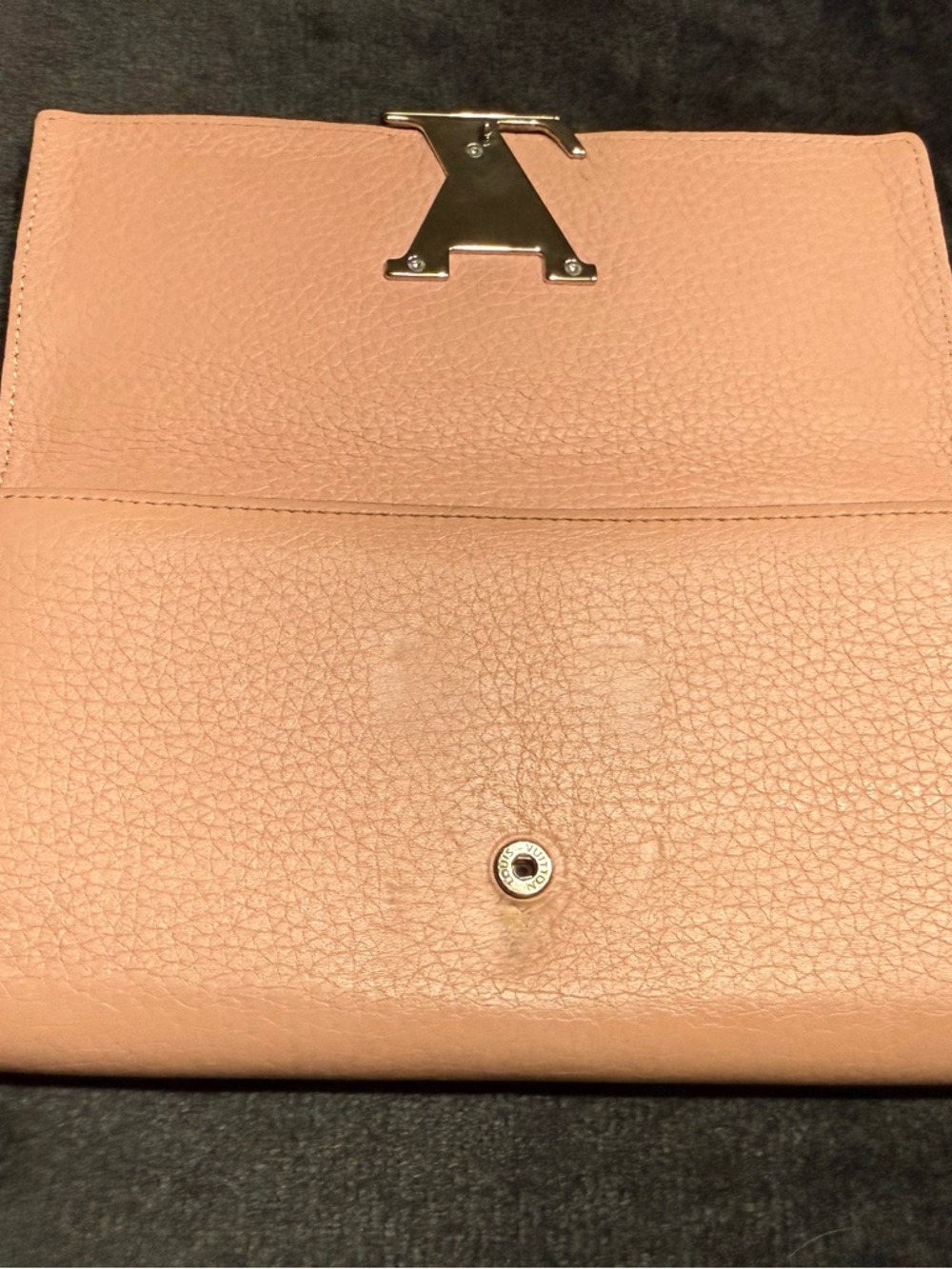 Louis Vuitton Pink Leather Chain Wallet Full Set with Box - Picture 8 of 14